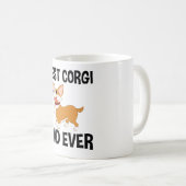 Beste Corgi Vader Ooit Koffiemok (Voorkant rechts)