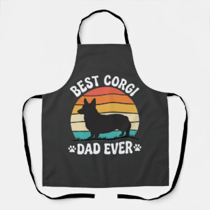 Beste Corgi Vader Ooit Retro Hond Schort