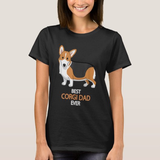 Beste Corgi Vader T-shirt (Voorkant)