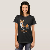 Beste Corgi Vader T-shirt (Voorkant volledig)