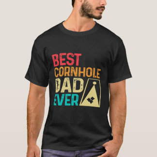 Beste Cornhole papa ooit T-shirt