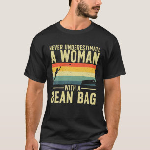 Beste Cornhole voor Vrouwen Meisjes Maïsgat Team S T-shirt