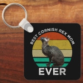 Beste Cornish Rex Moeder Ooit Sleutelhanger (Voorkant)