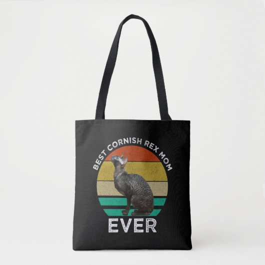 Beste Cornish Rex Moeder Ooit Tote Bag (Voorkant)