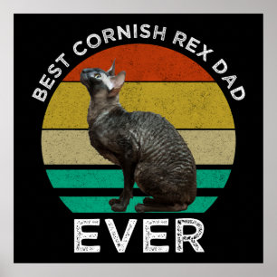 Beste Cornish Rex vader ooit Poster