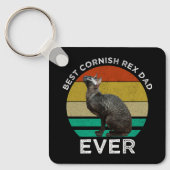 Beste Cornish Rex vader ooit Sleutelhanger (Voorkant)