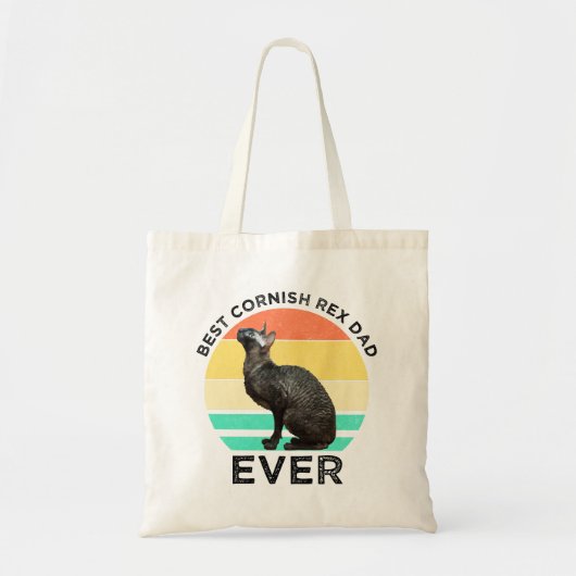 Beste Cornish Rex vader ooit Tote Bag (Voorkant)