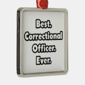 Beste. Correctionaris. Ooit. Metalen Ornament (Rechts)