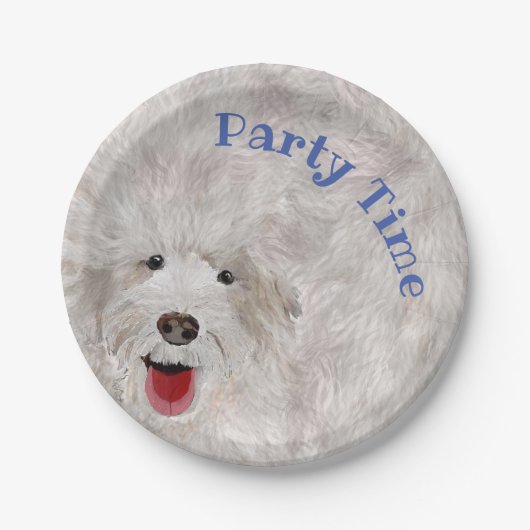 Beste Cozy Labradoodle Papieren Bordje (Voorkant)