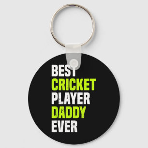 Beste Cricket Speler Papa Ooit - Cricketende Papa Sleutelhanger