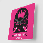 beste croquet game speler vierkante klok (Hoek)