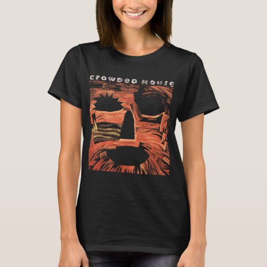 Beste Crowded House rockband(3) T-shirt (Voorkant)