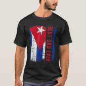 Beste Cubaanse vader ooit papa Vaderdag T-shirt (Voorkant)