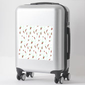 Beste Custom LogoText Custom-Cut Vinyl Sticker (Koffer)