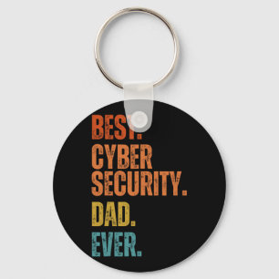 Beste cybersecurity vader ooit Cybersecurity Speci Sleutelhanger