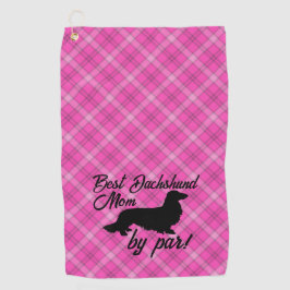 Beste Dachshund Moeder door Par Grappige Golf Hand Golfhanddoek