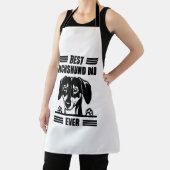 Beste Dachshund Papa Ooit T Shirt Schort (Insitu)