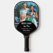 Beste DAD door Par Custom Photo Vaderdag Pickleball Paddle (Voorkant)