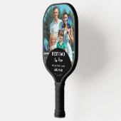Beste DAD door Par Custom Photo Vaderdag Pickleball Paddle (Links)