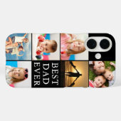 BESTE DAD EVER 6 Foto Collage Case-Mate iPhone Case (Achterkant (horizontaal))