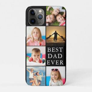 BESTE DAD EVER 6 Foto Collage Case-Mate iPhone Case