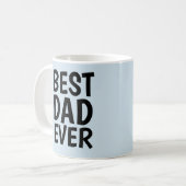 BESTE DAD EVER Coffee Mugs Koffiemok (Voorkant links)