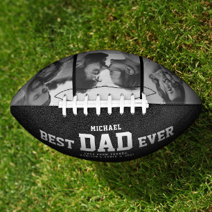 BESTE DAD EVER Moderne Cool Black en White Photos American Football
