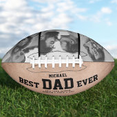 BESTE DAD EVER Moderne Cool  Rustic American Football