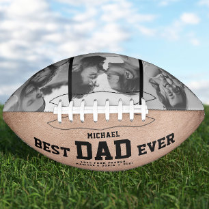 BESTE DAD EVER Moderne Cool Rustic American Football