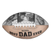 BESTE DAD EVER Moderne Cool  Rustic American Football (Voorkant)