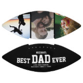 BESTE DAD EVER Moderne kleuren kleurenfotocollage American Football (Panelen)