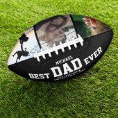 BESTE DAD EVER Moderne kleuren kleurenfotocollage American Football