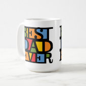 BESTE DAD EVER mokken - kies stijl (Voorkant links)