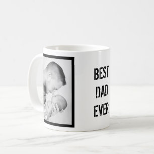 Beste DAD EVER persoonlijke foto Koffiemok