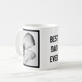 Beste DAD EVER persoonlijke foto Koffiemok