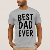 BESTE DAD EVER T-Shirts (Voorkant)