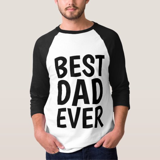 BESTE DAD EVER T-Shirts & Hoodies (Voorkant)