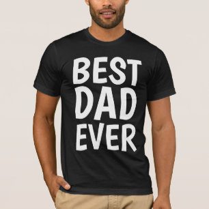 BESTE DAD EVER T-shirts voor vader