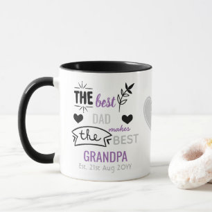 Beste DAD maakt beste GRANDPA nieuwe babyaankondig Mok