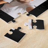 Beste DAD ooit 12 fotocollage Legpuzzel (Zijkant)