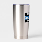 BESTE DAD OOIT 20oz Roestvrij staal Thermische Tum Geïsoleerde Drinkbeker (Voorkant)