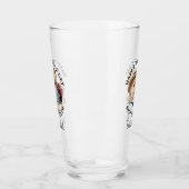 Beste DAD ooit, Aangepast 2 FotoHappy Vaderdag Glas (Links)