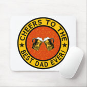 BESTE DAD OOIT aangepast mousepad Muismat (Met muis)