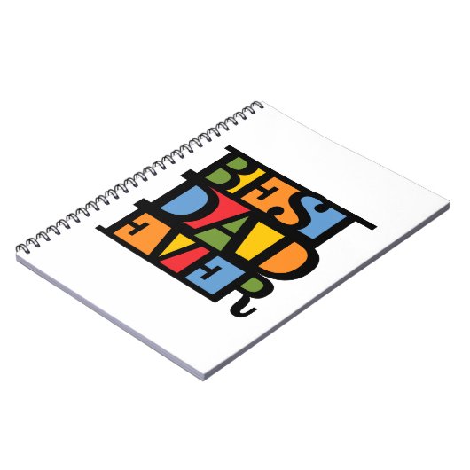 BESTE DAD OOIT, aangepast notebook Notitieboek (Linkerzijde)