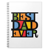 BESTE DAD OOIT, aangepast notebook Notitieboek (Voorkant)
