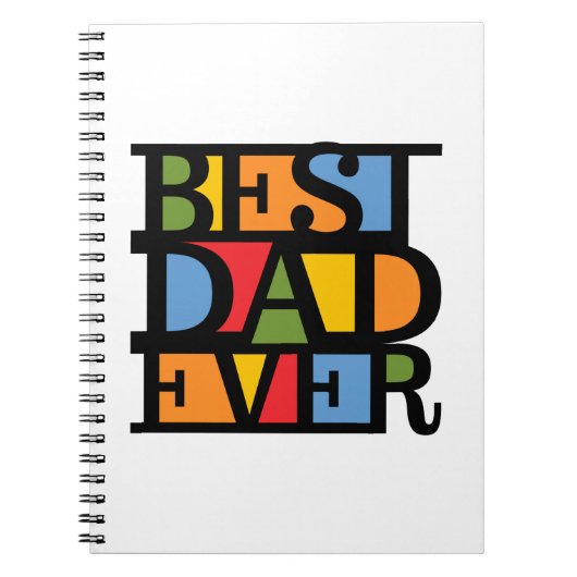 BESTE DAD OOIT, aangepast notebook Notitieboek (Voorkant)