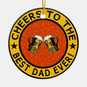 BESTE DAD OOIT aangepast ornament