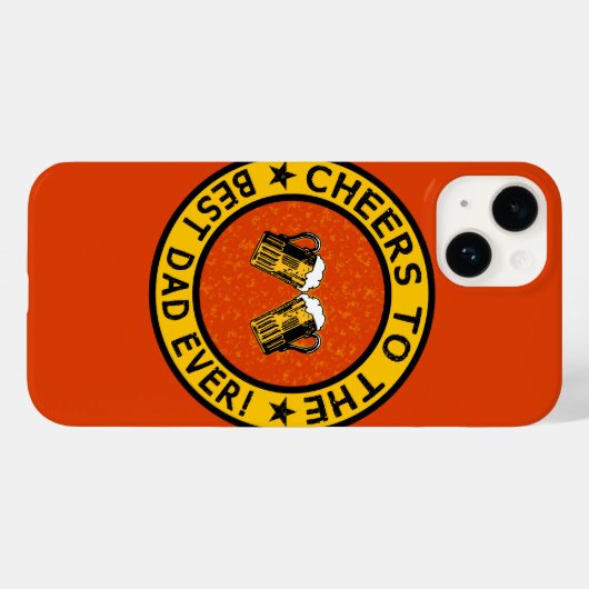 BESTE DAD OOIT aangepaste iPhone-draagtas Case-Mate iPhone Case (Achterkant (horizontaal))
