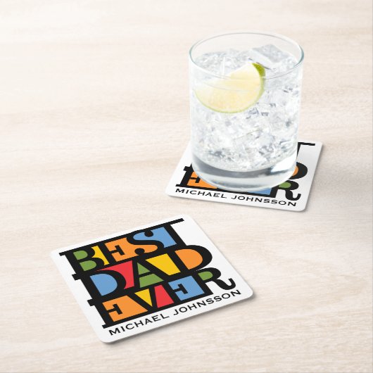 BESTE DAD OOIT, aangepaste naam en onderzetters vo (Insitu)