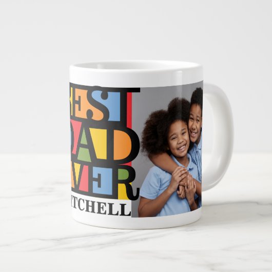 BESTE DAD OOIT, aangepaste naam Grote Koffiekop (Voorkant rechts)